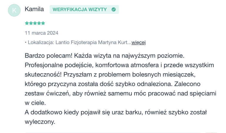 Leczenie bolesnych miesiączek